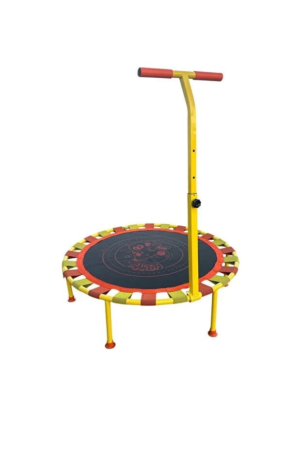 102 cm (40 inç) Katlanabilir Tutunmalı Trambolin – Çocuklar ve Yetişkinler İçin Güvenli Zıplama