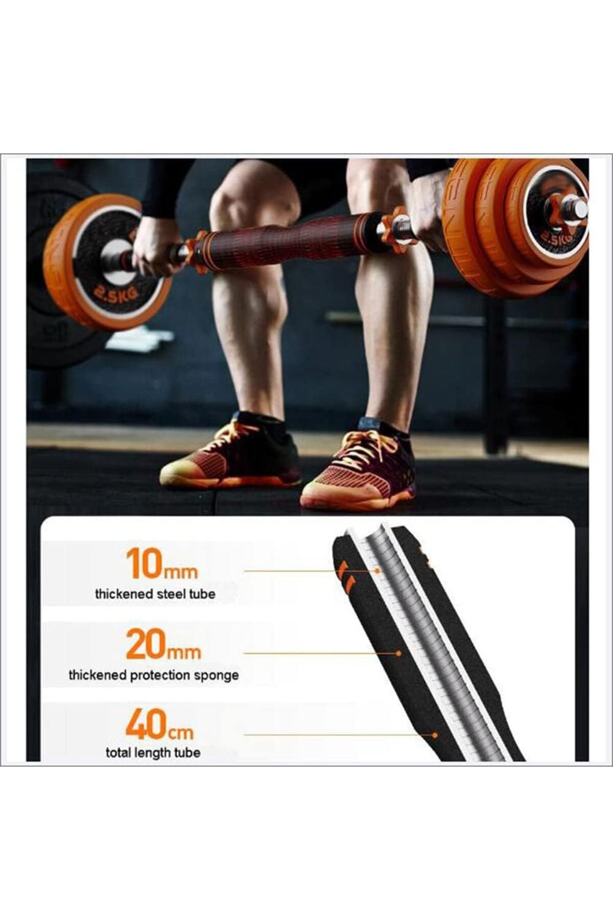 30 Kg Döküm Plaka Dambıl Seti 2 İn 1 Dambıl Seti