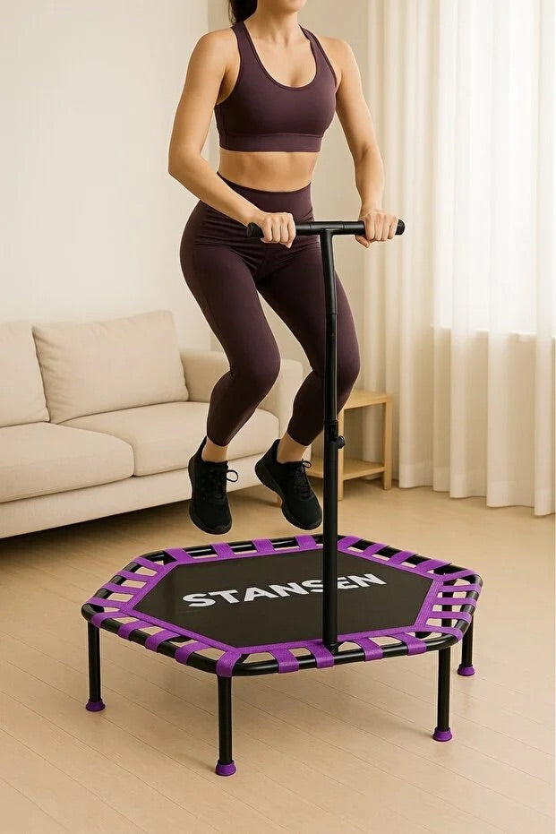 115 Cm 45 INC Tutunmalı Step Trambolin Katlanabilir Türkiyede Tek