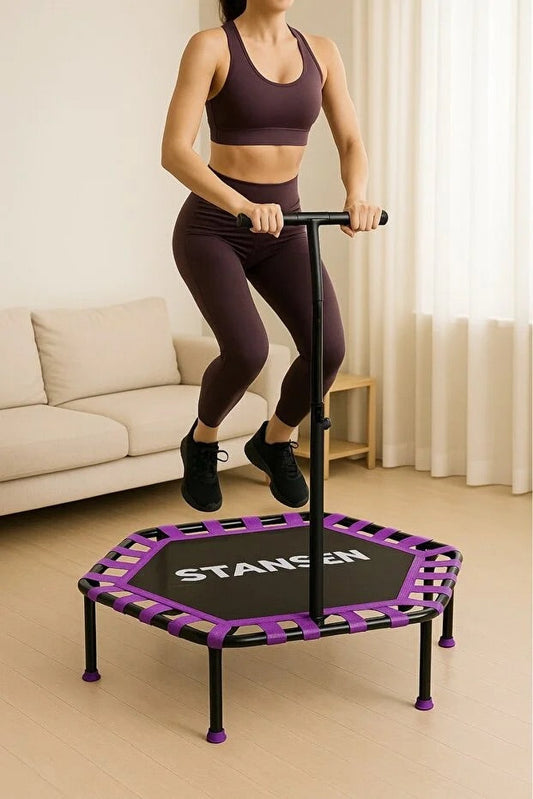 115 Cm 45 INC Tutunmalı Step Trambolin Katlanabilir Türkiyede Tek