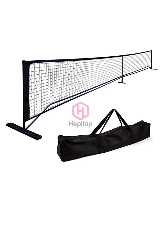 Taşınabilir Pickleball - Tenis - Badminton Filesi 6 Metre – Portatif Taşıma Çantalı
