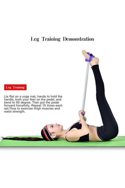 Yaylı Body Trimmer Egzersiz Aleti | Kol, Karın, Bacak ve Omuz Kas Güçlendirici Spor Aleti