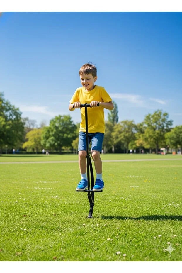 Çocuk Zıplama Çubuğu Pogo Stick – Denge, Eğlence ve Egzersiz İçin Zıp Zıp Oyuncağı
