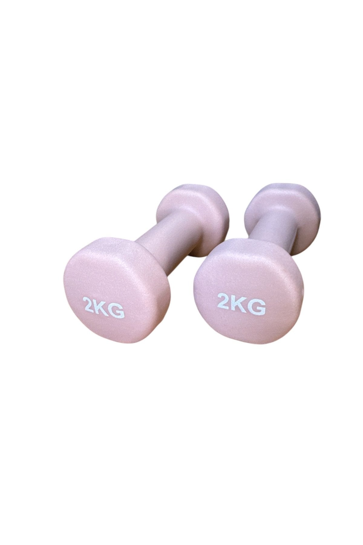 Vinly Neoprene Kaplamalı Döküm Demir Dambıl Estetik Soft Pilates Fitness Ağırlığı 2 adet x 2 KG