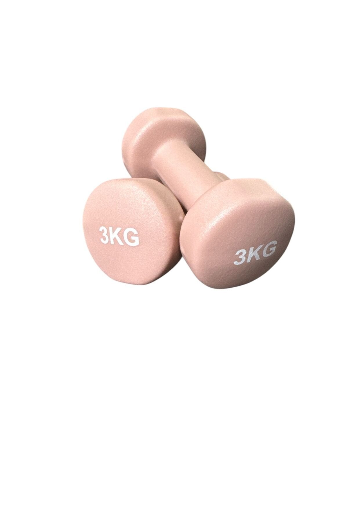 Vinly Neoprene Kaplamalı Döküm Demir Dambıl Estetik Soft Pilates Fitness Ağırlığı 2 adet x 3 KG