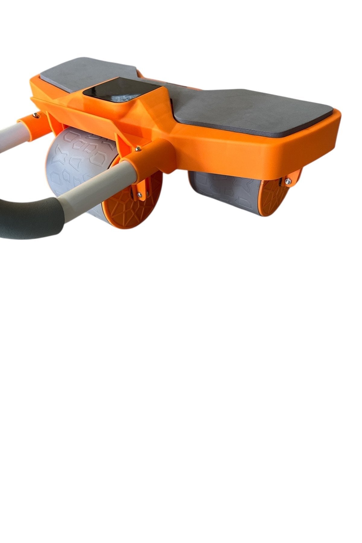 Dijital Sayaçlı Çek Bırak Karın Egzersiz Aleti | 3 Tekerli Ab Wheel + Diz İçin Mat Dahil