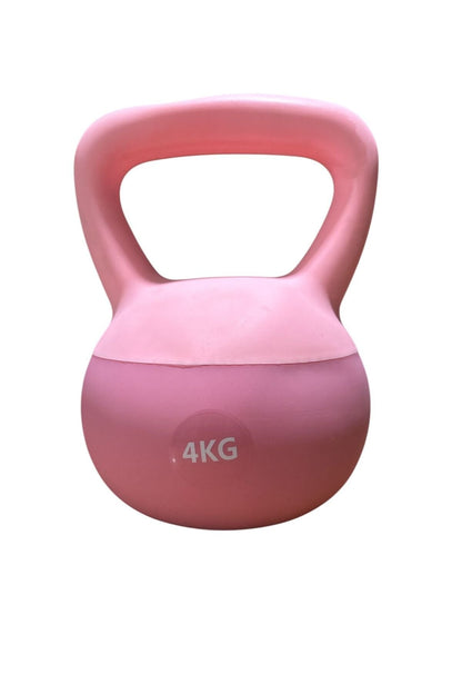 4 Kg Soft Kettlebell - Yumuşak Tabanlı, Darbeye Dayanıklı, Sessiz ve Güvenli Antrenman