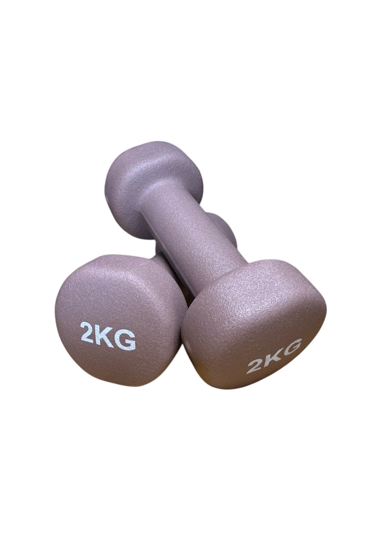 Vinly Neoprene Kaplamalı Döküm Demir Dambıl Estetik Soft Pilates Fitness Ağırlığı 2 adet x 2 KG