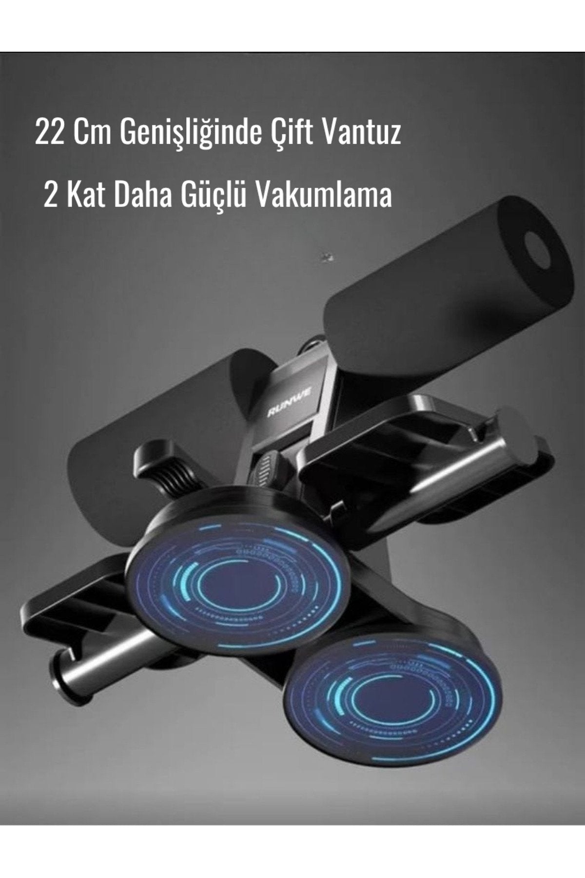 Çift Vantuzlu Sayaçlı Mekik Çekme Spor Aleti Karın Egzersizi Evde Spor Egzersiz Mekik Aleti