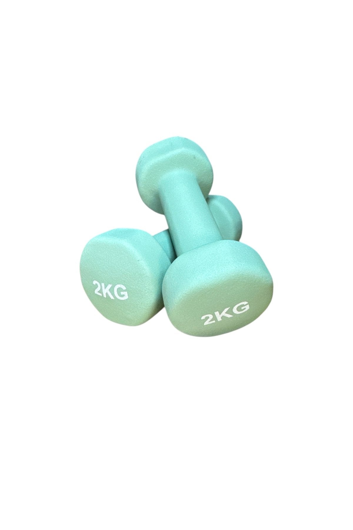 Vinly Neoprene Kaplamalı Döküm Demir Dambıl Estetik Soft Pilates Fitness Ağırlığı 2 adet x 2 KG