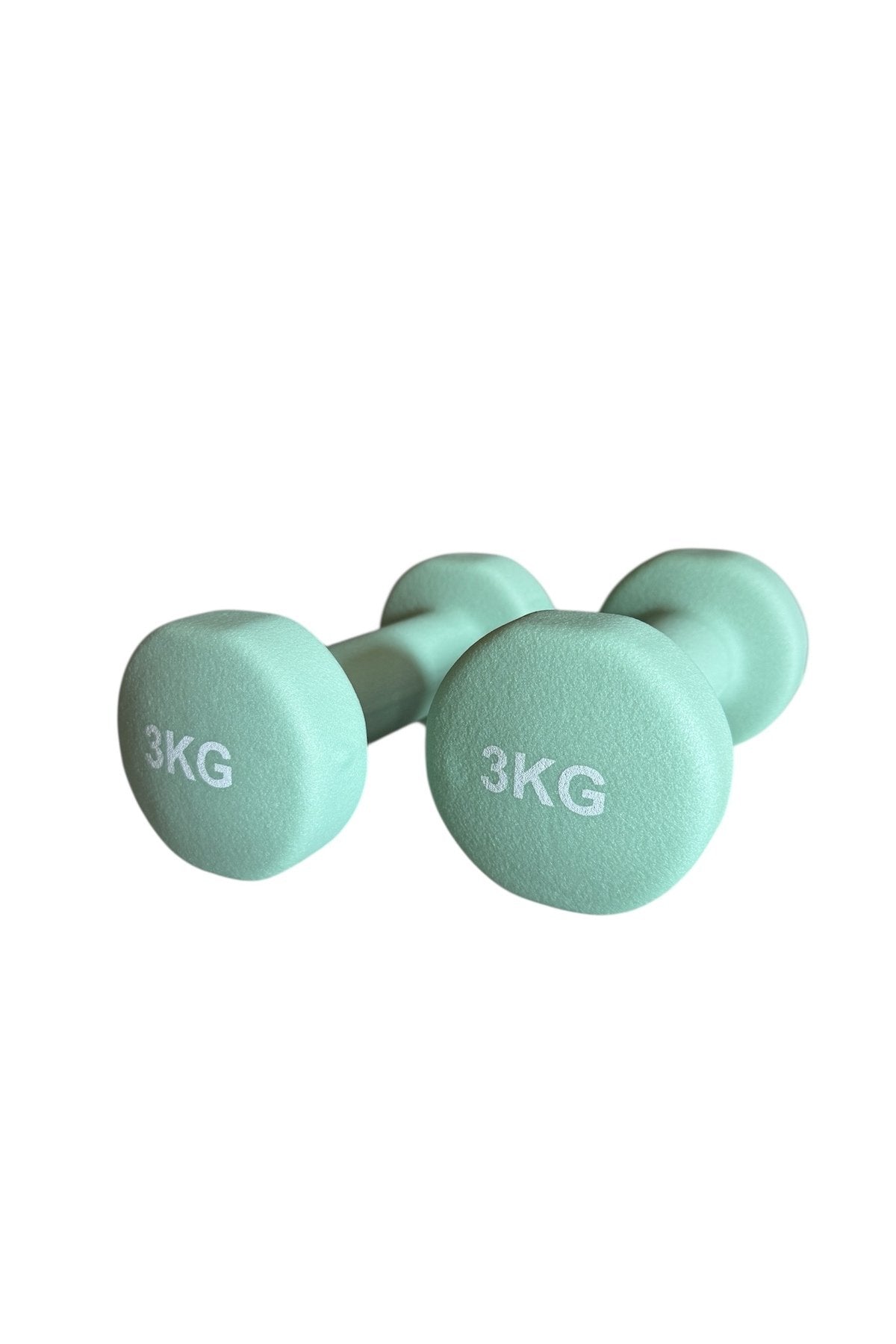 Vinly Neoprene Kaplamalı Döküm Demir Dambıl Estetik Soft Pilates Fitness Ağırlığı 2 adet x 3 KG