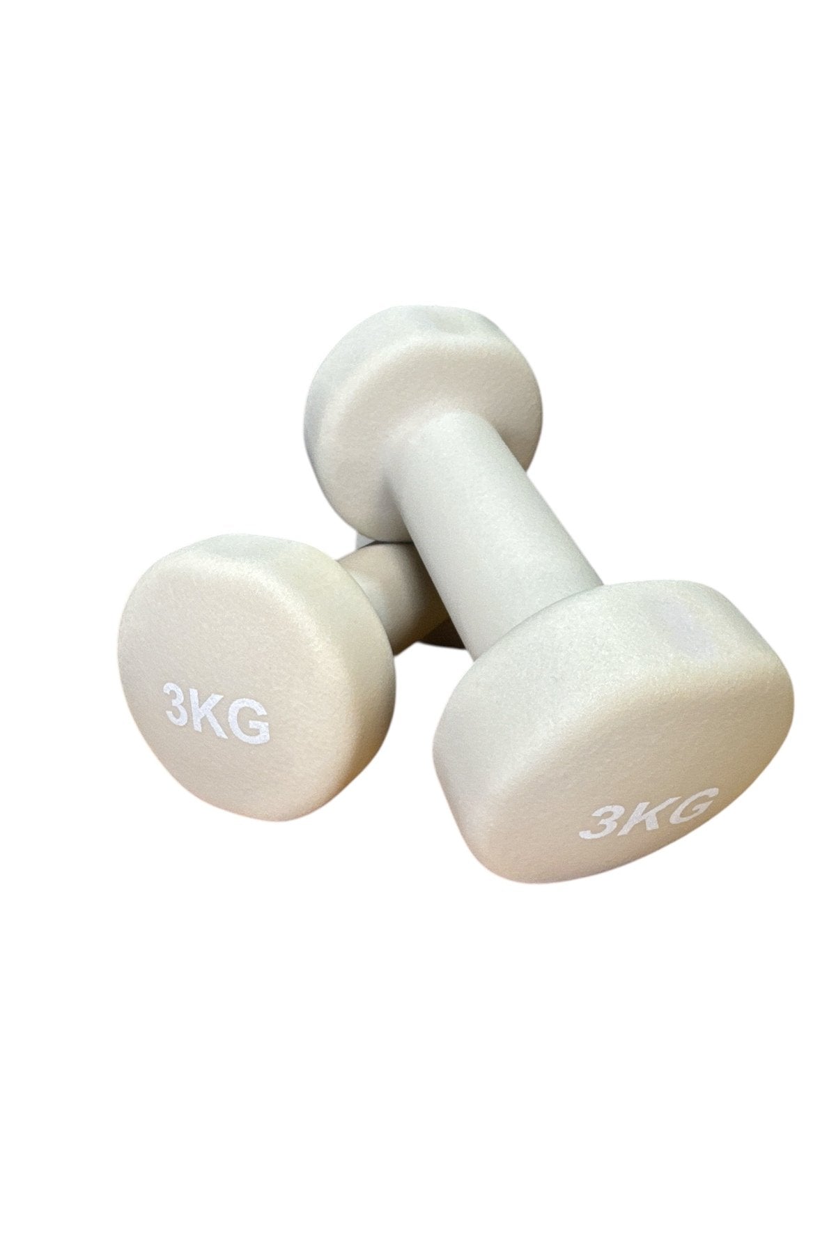 Vinly Neoprene Kaplamalı Döküm Demir Dambıl Estetik Soft Pilates Fitness Ağırlığı 2 adet x 3 KG