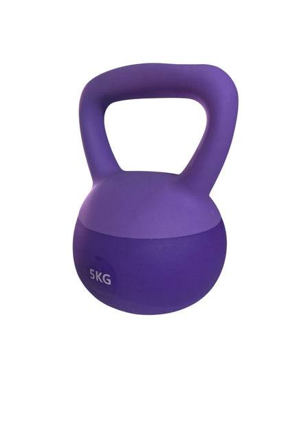 5 Kg Soft Kettlebell - Yumuşak Tabanlı, Darbeye Dayanıklı, Sessiz Kullanım