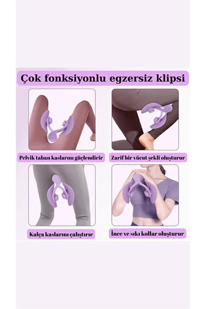Ayarlanabilir Pelvik Iç Bacak Egzersiz Aleti Kegel Egzersiz Eğitmeni Kas Bacak Sıkılaştırıcı
