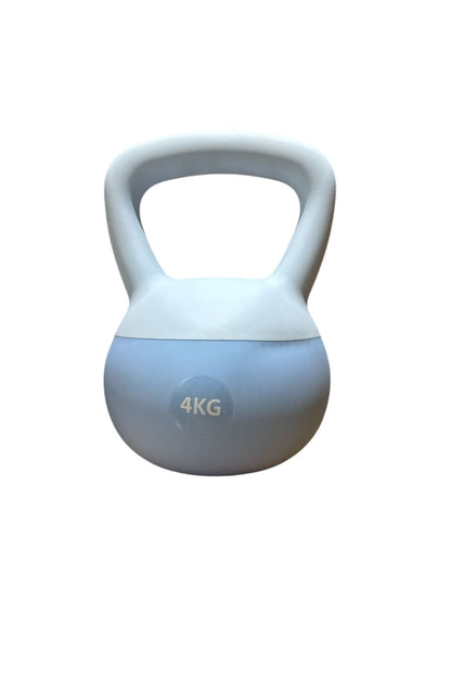 4 Kg Soft Kettlebell - Yumuşak Tabanlı, Darbeye Dayanıklı, Sessiz ve Güvenli Antrenman