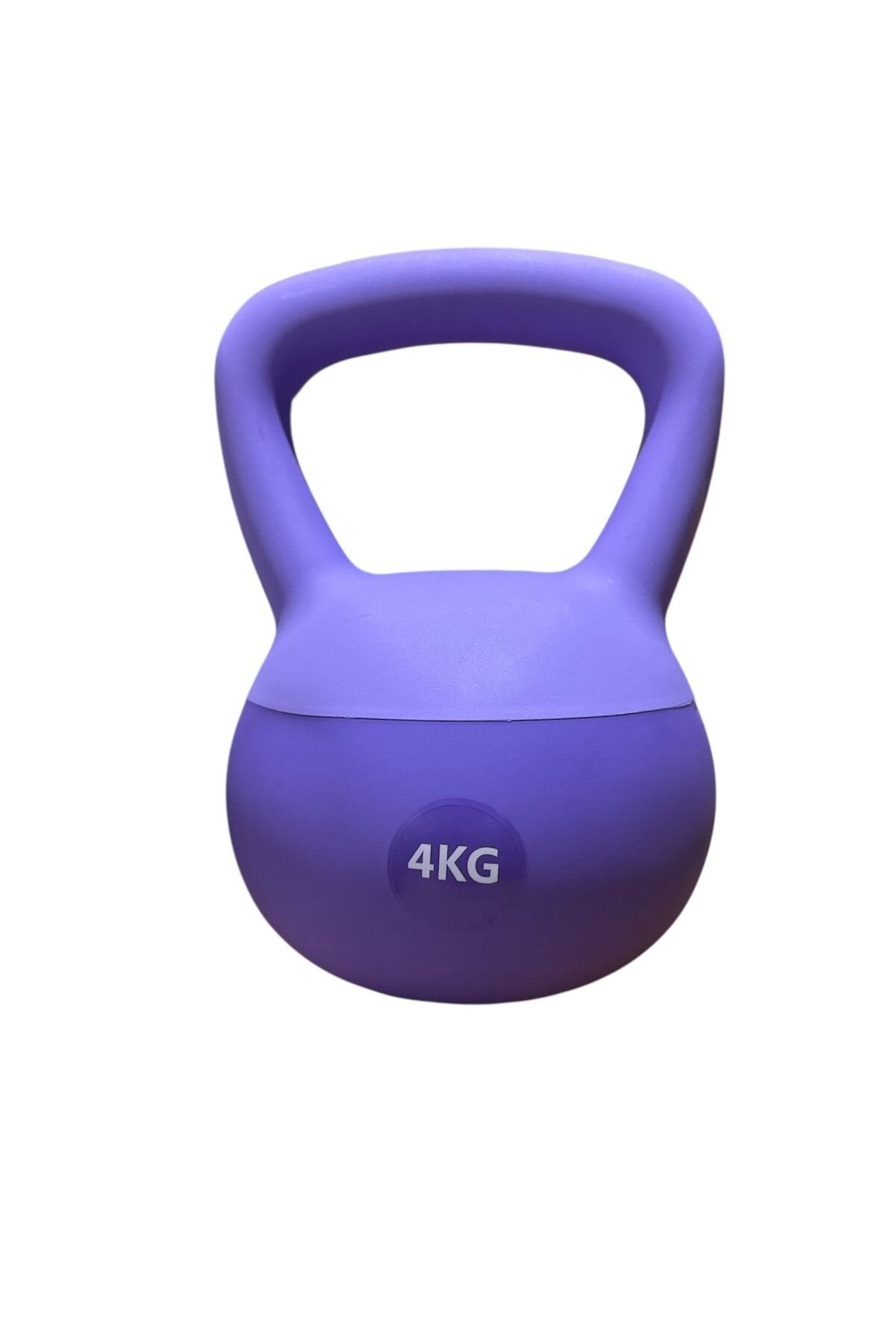 4 Kg Soft Kettlebell - Yumuşak Tabanlı, Darbeye Dayanıklı, Sessiz ve Güvenli Antrenman
