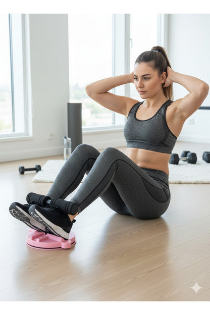 Vantuzlu Mekik Çekme Spor Aleti Karın Kası Egzersiz Aleti Evde Spor Aleti