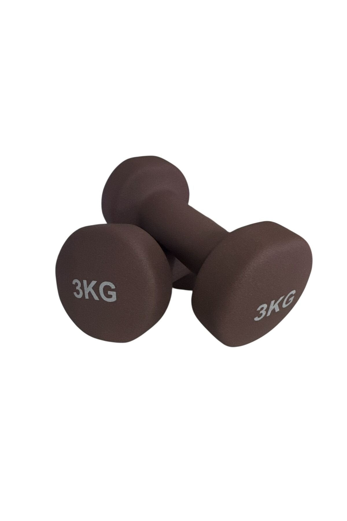 Vinly Neoprene Kaplamalı Döküm Demir Dambıl Estetik Soft Pilates Fitness Ağırlığı 2 adet x 3 KG