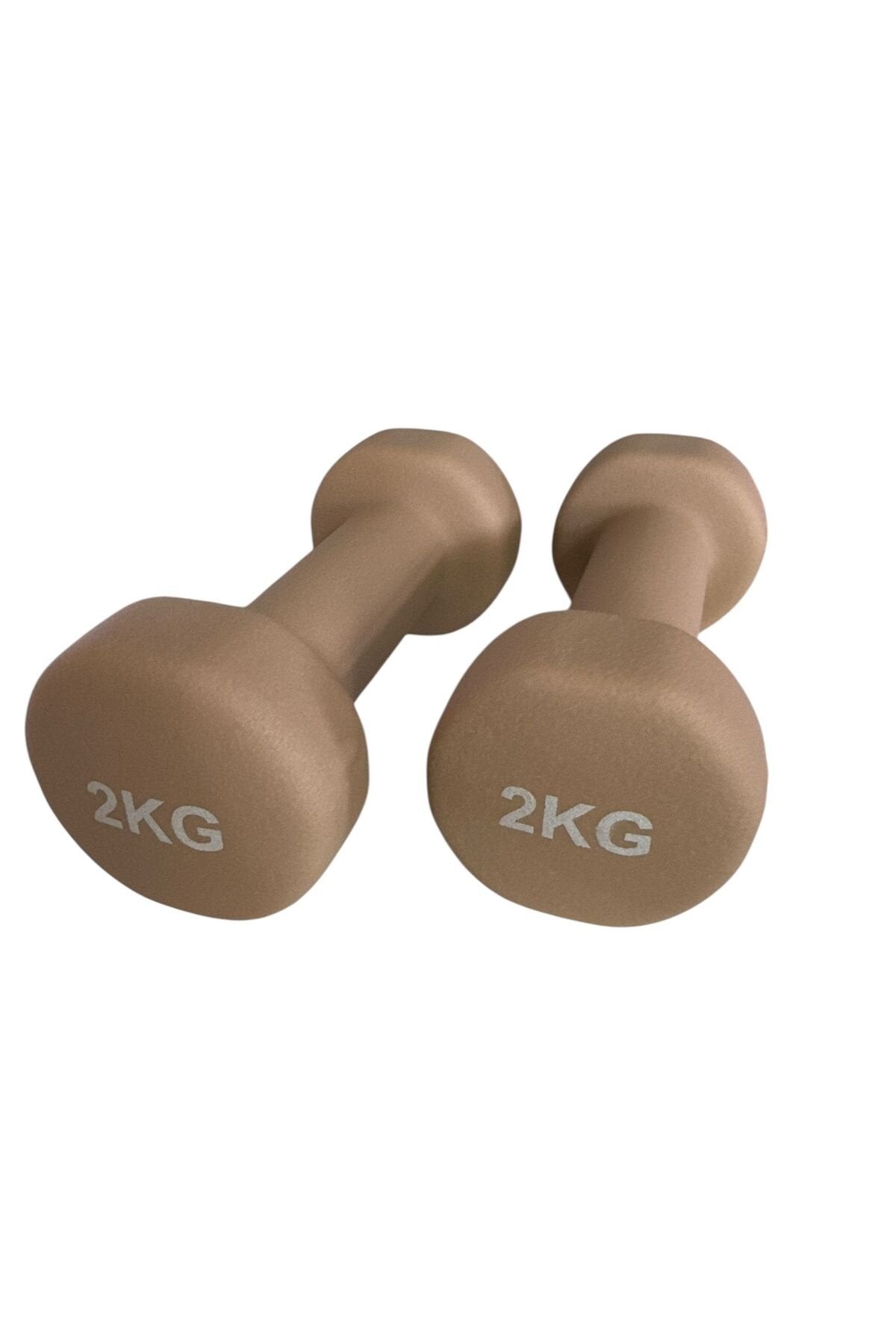 Vinly Neoprene Kaplamalı Döküm Demir Dambıl Estetik Soft Pilates Fitness Ağırlığı 2 adet x 2 KG