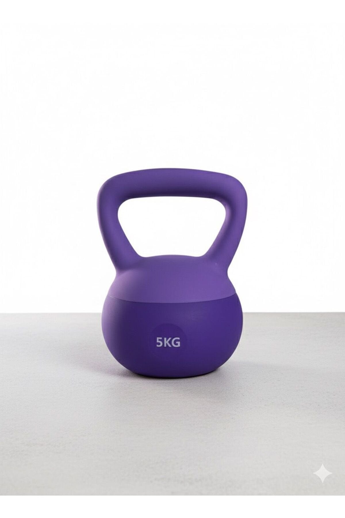 5 Kg Soft Kettlebell - Yumuşak Tabanlı, Darbeye Dayanıklı, Sessiz Kullanım