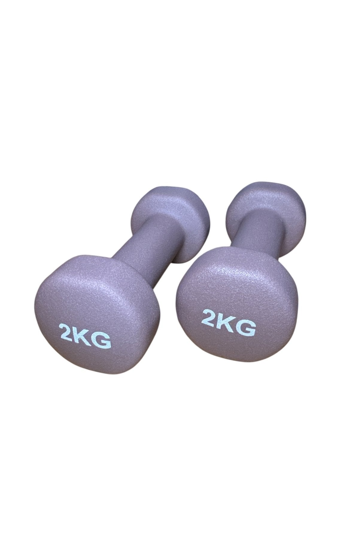 Vinly Neoprene Kaplamalı Döküm Demir Dambıl Estetik Soft Pilates Fitness Ağırlığı 2 adet x 2 KG