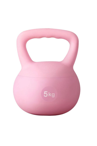 5 Kg Soft Kettlebell - Yumuşak Tabanlı, Darbeye Dayanıklı, Sessiz Kullanım