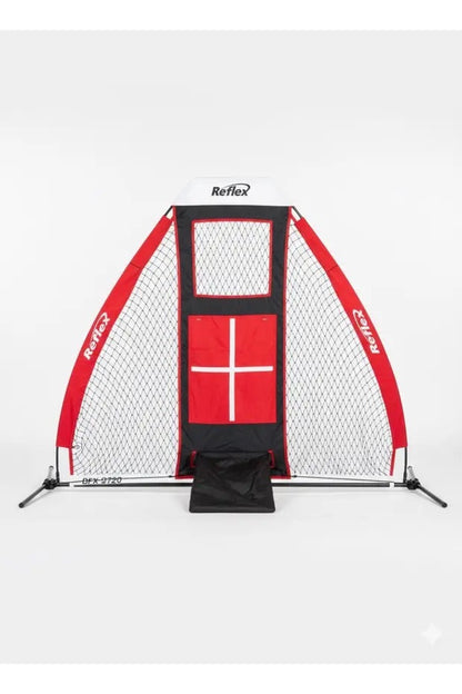 REFLEX 3in1 Beyzbol Filesi Katlanabilir Beyzbol Antrenman Filesi Seti Hızlı Kurulum Taşıma Çantalı