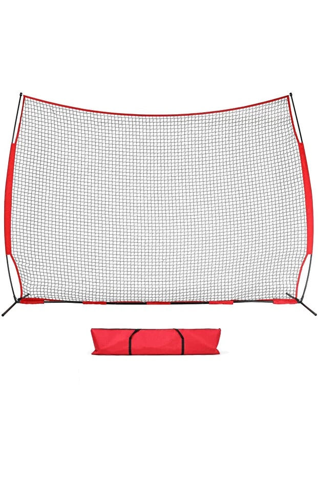 REFLEX Beyzbol Antrenman Filesi Dayanıklı Koruma Ağı Kolay Kurulumlu Taşıma Çantalı 3 in 1