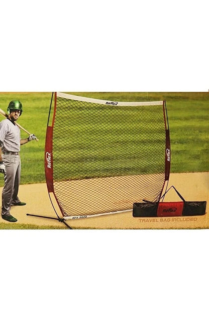 REFLEX Beyzbol Antrenman Filesi Dayanıklı Koruma Ağı Kolay Kurulumlu Taşıma Çantalı 3 in 1