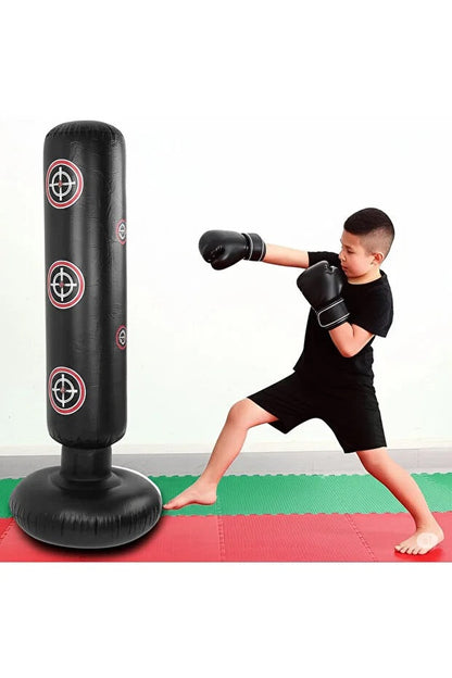 160 Cm Şişme Boks Torbası Dikey