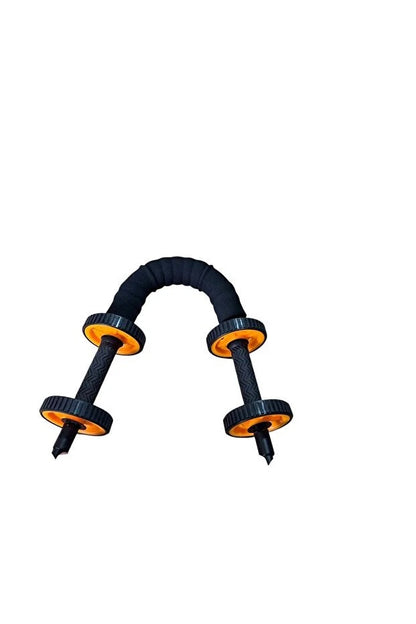 3in1 Ab Wheel Tekerlekli Mekik Aleti Elastik Fitness Bar Kol ve Karın Kasları Bük Bük Egzersiz Aleti